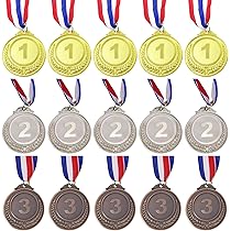 Amazon | naissant 【3個セット】 金 銀 銅 メダル ＆ 高級
